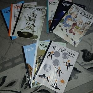 The New Yorker Magazine Lot Of 10 Like New-BUY ONE ITEM CHOOSE ONE FREE